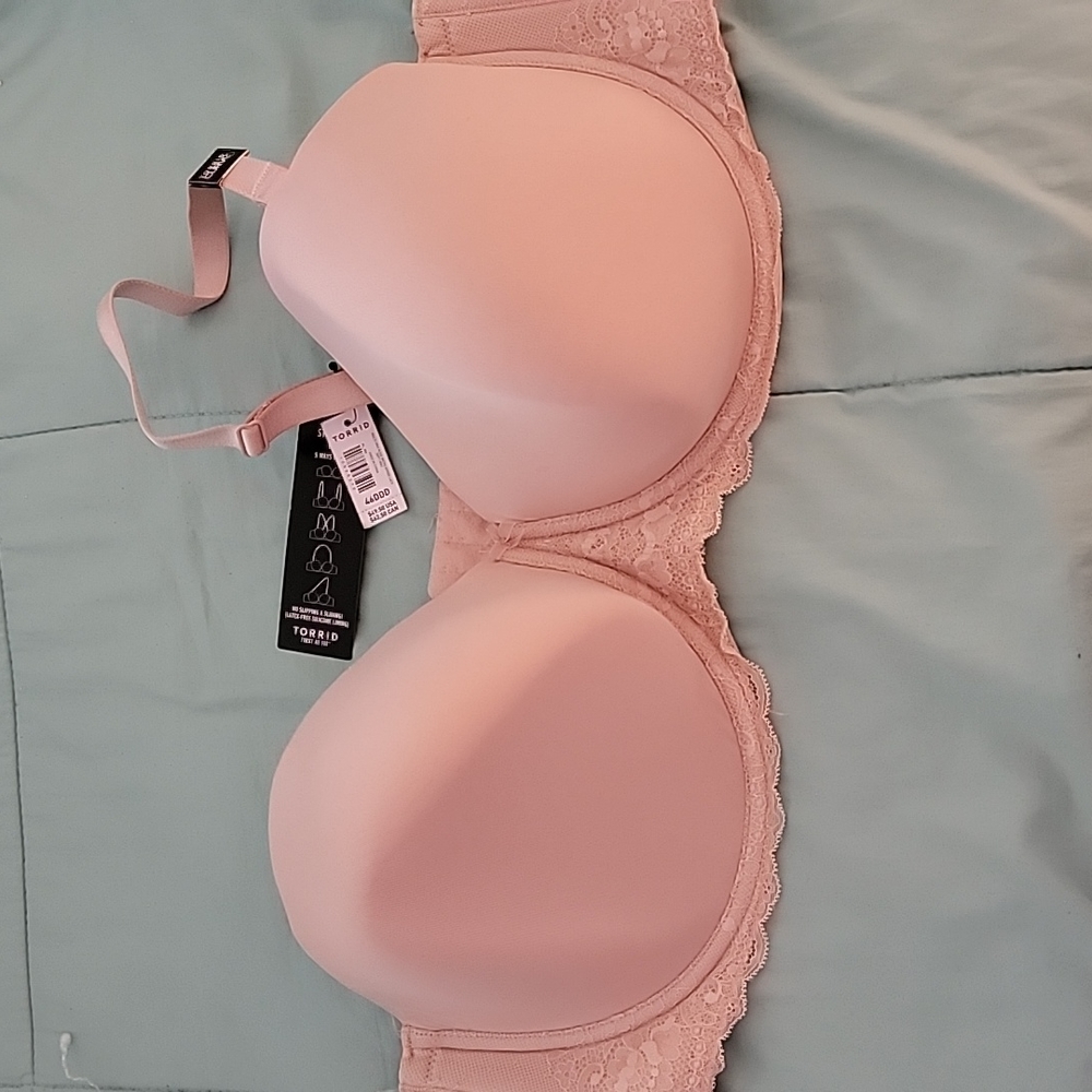 Torrid multi way nude strapless bra
